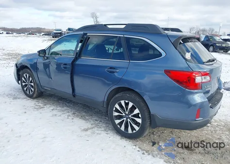 2015 Subaru Outback 2.5I Limited из США, поврежденный, VIN 4S4BSBNC1F3297896